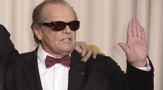 Jack Nicholson 2013 bei der Oscar-Verleihung in Hollywood. Foto: Paul Buck