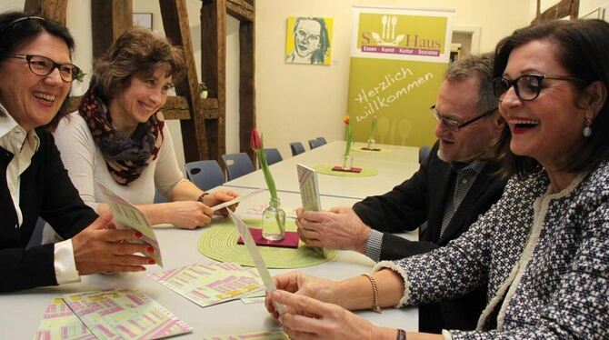 Hanni Winter (von links), Petra Wagner, Achim Scherzinger und Gerda von Gagern sind  überzeugt, ein attraktives Kulturprogramm f