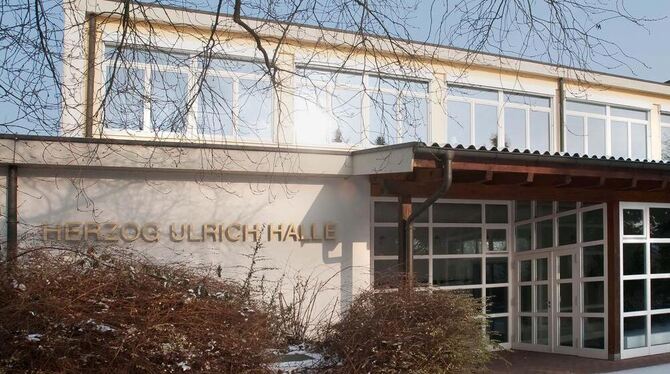Noch nicht besiegelt: das Schicksal der Herzog-Ulrich-Halle. Archivfoto: Trinkhaus