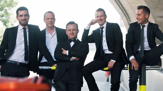 Die Schweizer A-cappella-Band Bliss kommt mit GEA-Unterstützung nach Wimsen. FOTO: PR