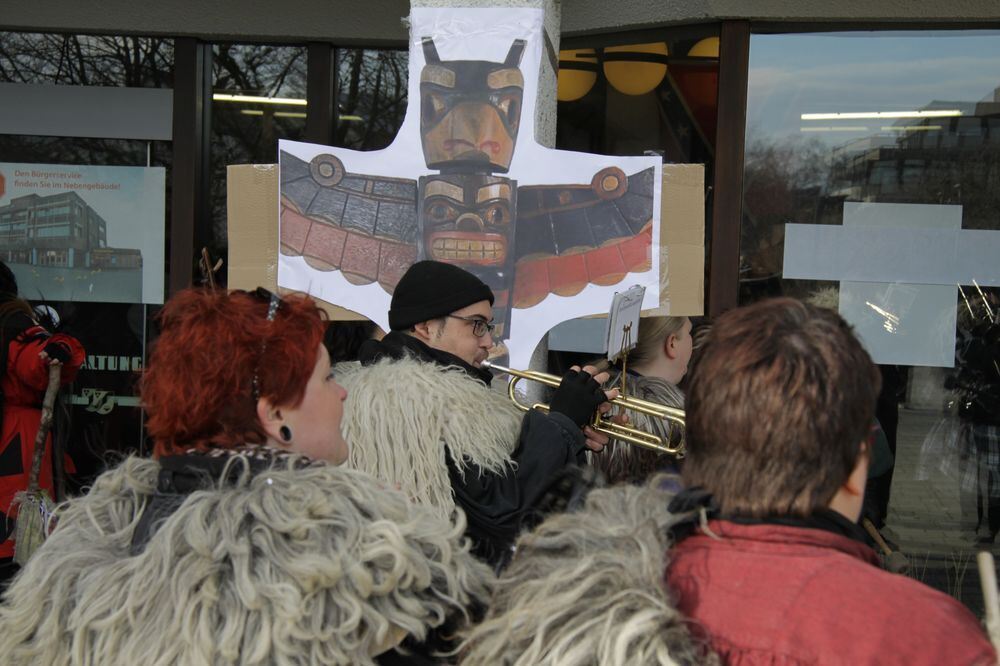 Rathaussturm in Mössingen