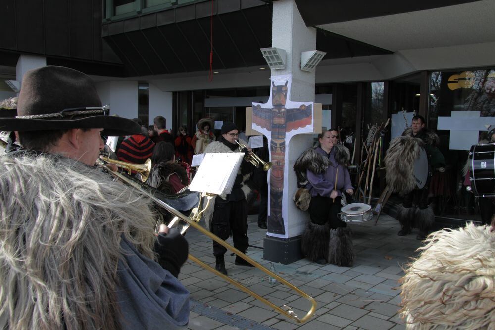 Rathaussturm in Mössingen