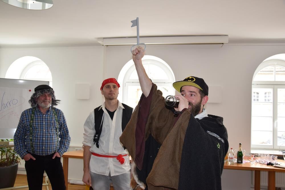 Rathaussturm in Nehren