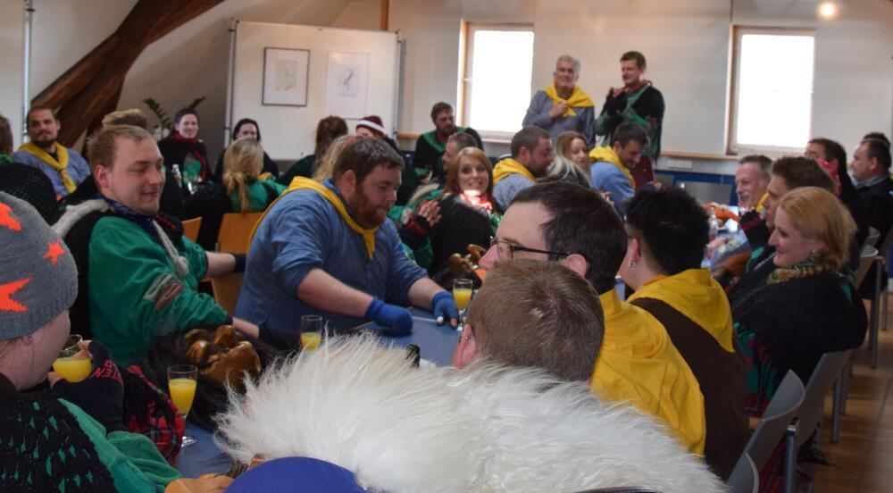 Rathaussturm in Ofterdingen