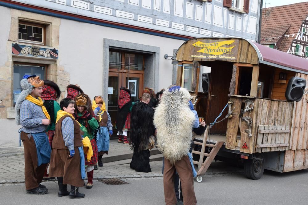 Rathaussturm in Ofterdingen