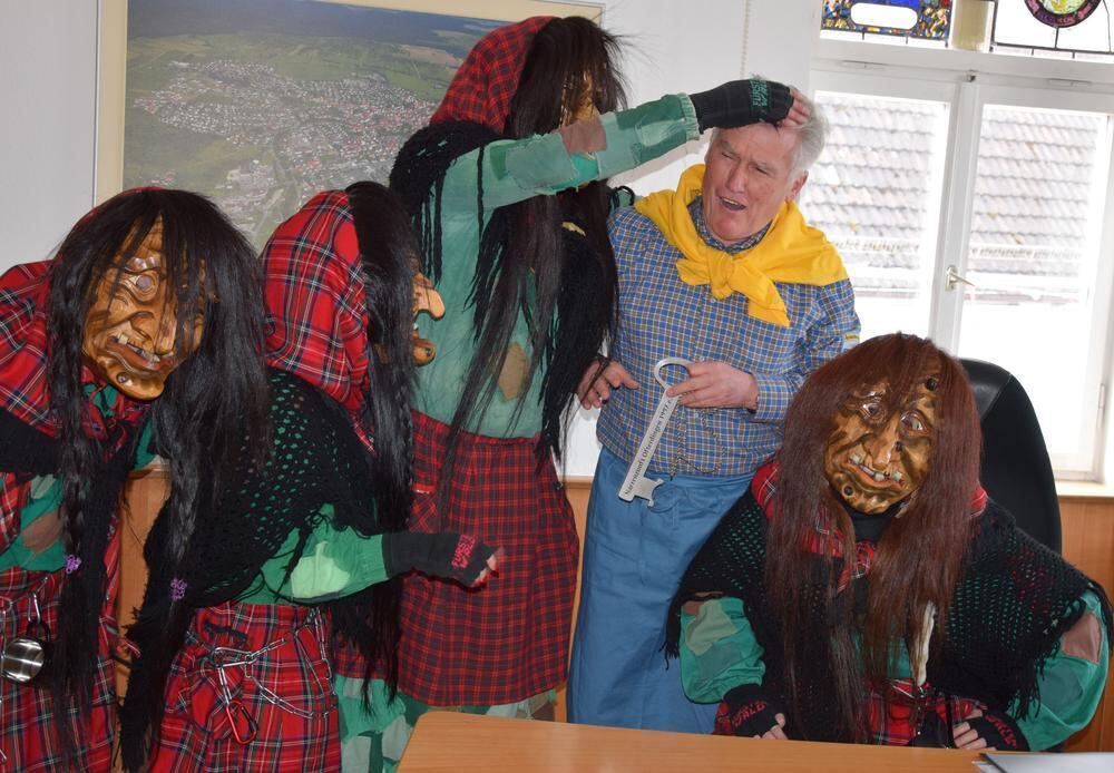 Rathaussturm in Ofterdingen