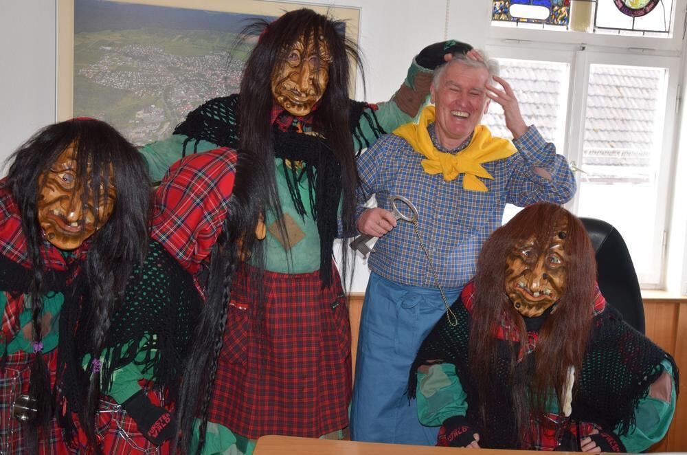 Rathaussturm in Ofterdingen