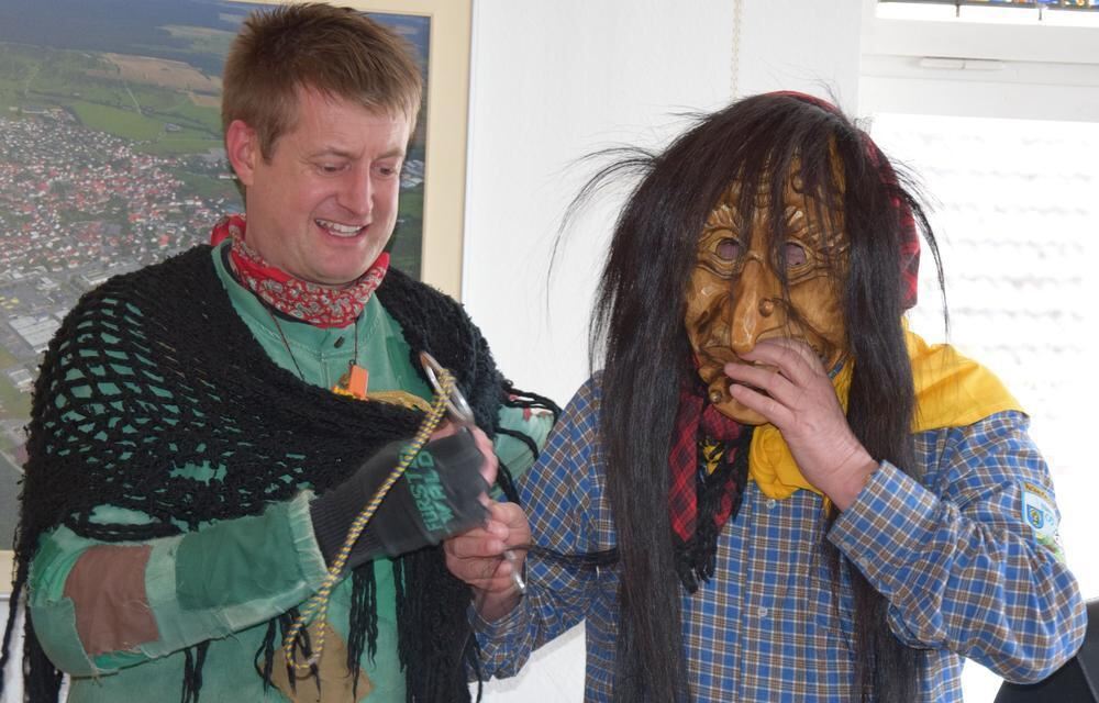 Rathaussturm in Ofterdingen