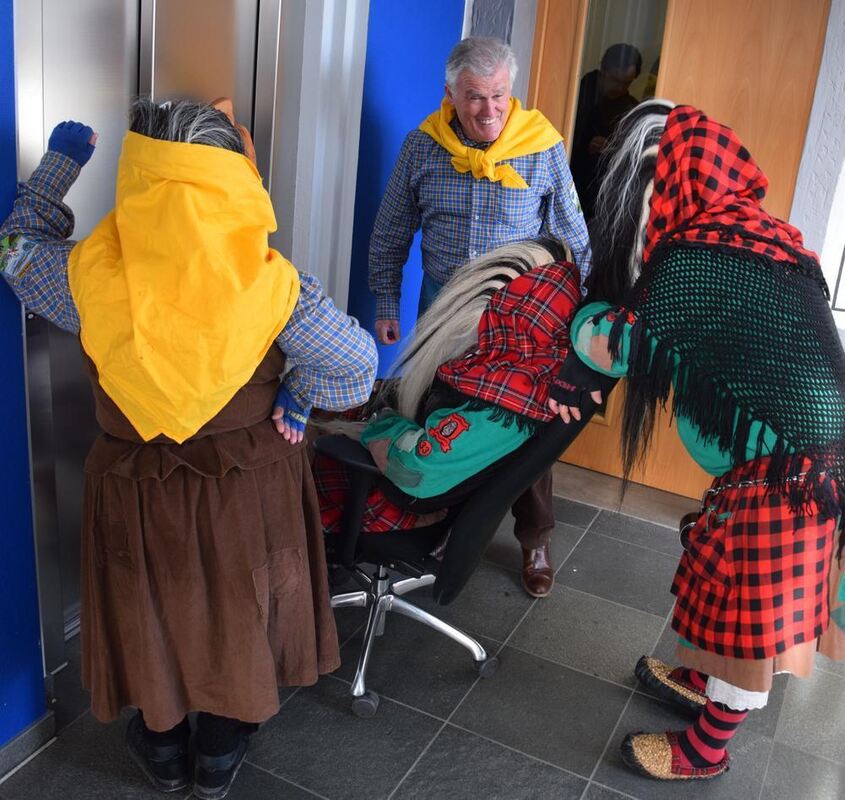 Rathaussturm in Ofterdingen