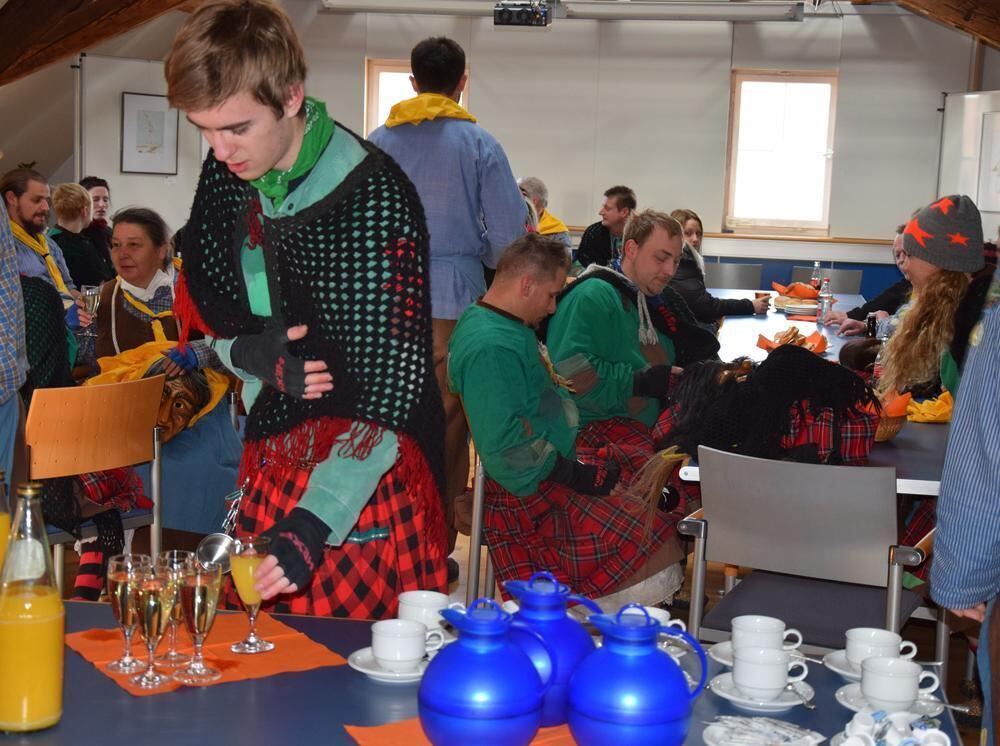 Rathaussturm in Ofterdingen