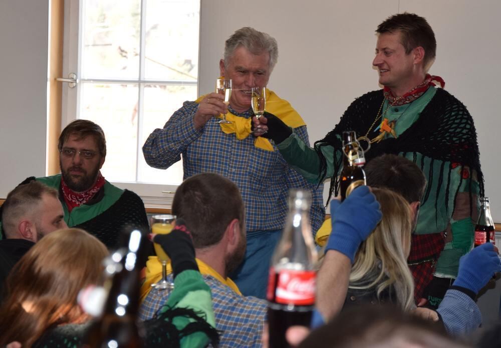 Rathaussturm in Ofterdingen