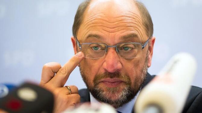 SPD-Kanzlerkandidat Martin Schulz hatte sich unter anderem für eine längere Zahlung des Arbeitslosengeld I ausgesprochen. Fot
