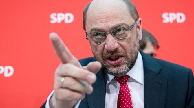 Der SPD-Spitzenkandidat für die Bundestagswahl, Martin Schulz. Foto: Kay Nietfeld/Archiv