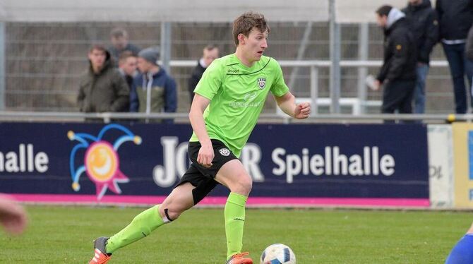 Lukas Hartmann (SSV Reutlingen). FOTO: BAUR