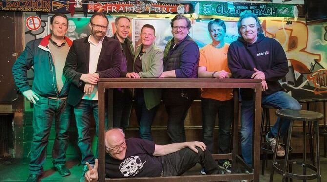 Keine Band, aber ein Teil der Gastronomen-Truppe, die bei der Live-Nacht dabei ist (von links): Christoph Heubach (Cucinea), Uwe