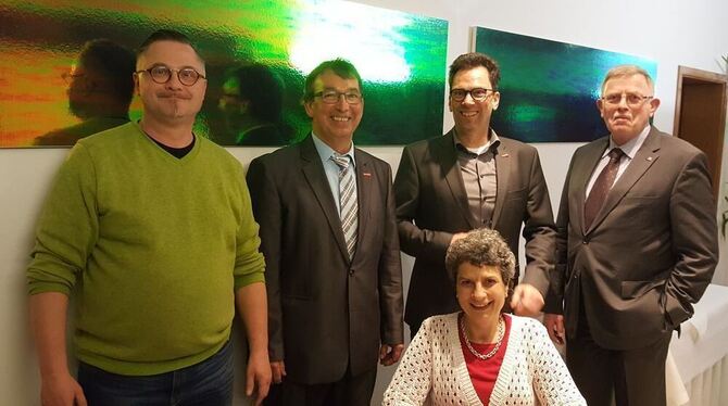 Zufrieden mit der Fusion der Nachbar-Innungen (von links): Andreas Heilig (stellvertretender  Obermeister), Josef Leippert (Ober