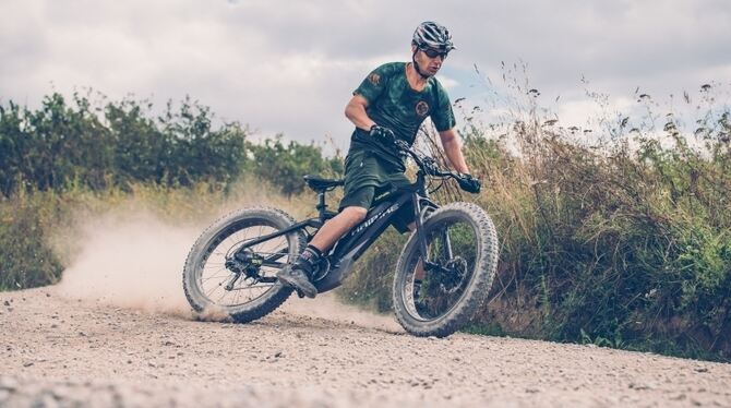 Fatbike in Aktion. FOTO: www.haibike.de | pd-f