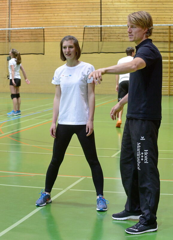 Abi-Volleyball-Training mit den Profis des TV Rottenburg