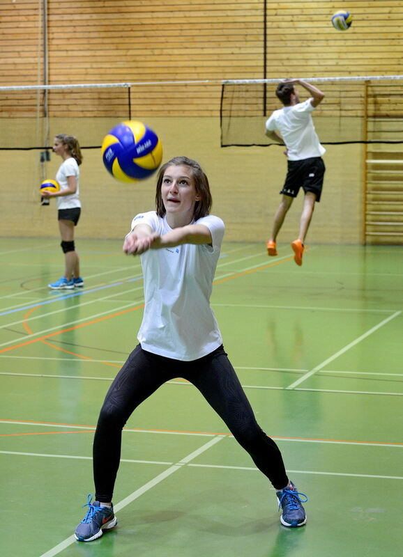 Abi-Volleyball-Training mit den Profis des TV Rottenburg