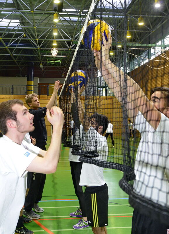 Abi-Volleyball-Training mit den Profis des TV Rottenburg