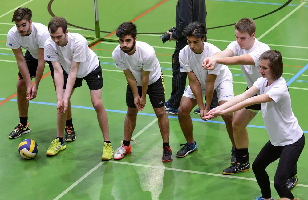Abi-Volleyball-Training mit den Profis des TV Rottenburg
