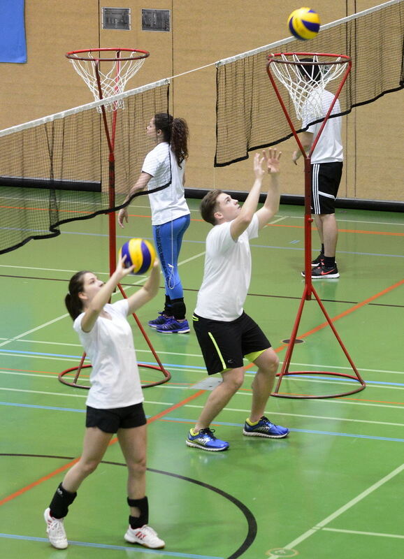 Abi-Volleyball-Training mit den Profis des TV Rottenburg