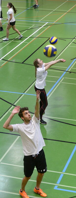 Abi-Volleyball-Training mit den Profis des TV Rottenburg