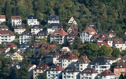 Wohnhäuser im Stuttgarter Westen.