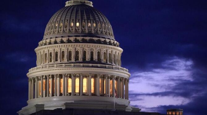 Die Kuppel des Kapitols, Sitz des US-Kongresses, in Washington. Foto: J. Scott Applewhite