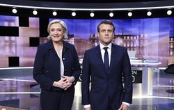 Emmanuel Macron wehrt sich nach einem TV-Duell mit seiner Konkurrentin Marine Le Pen juristisch gegen Gerüchte über ein Konto