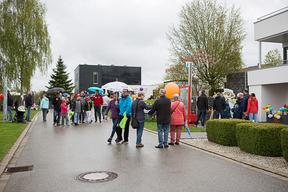 Offene Tür bei Schwörer-Haus 2017