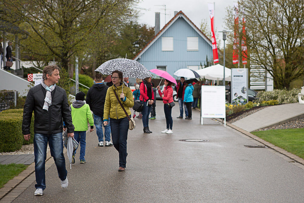 Offene Tür bei Schwörer-Haus 2017