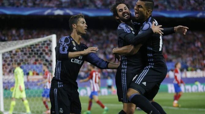 Real Madrid könnte als erstes Team der Fußball-Historie den Champions-League-Titel erfolgreich verteidigen. Foto: Francisco S