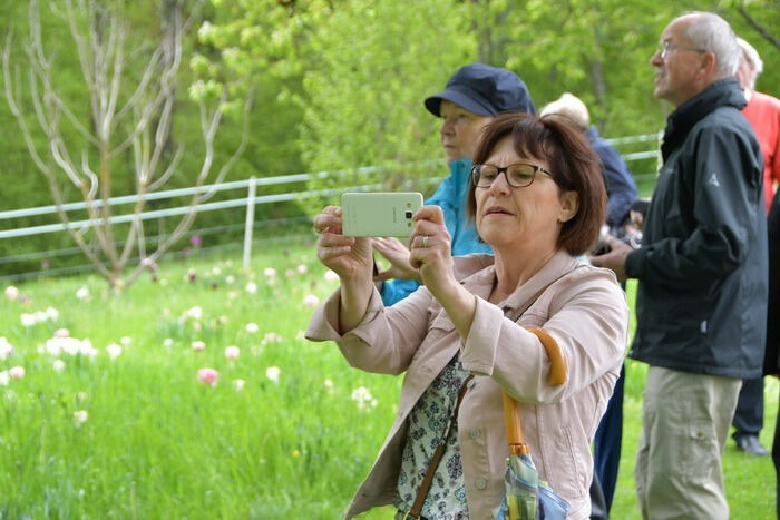 Führung durch das Gartenkunstwerk von Roland Doschka