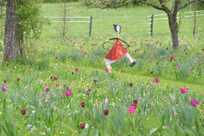 Führung durch das Gartenkunstwerk von Roland Doschka