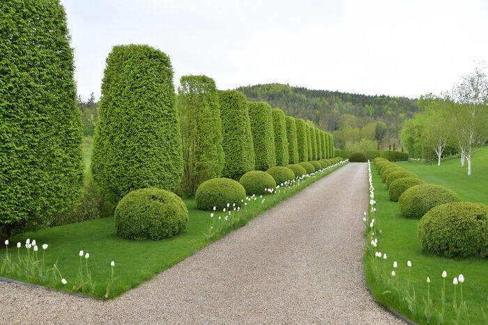 Führung durch das Gartenkunstwerk von Roland Doschka