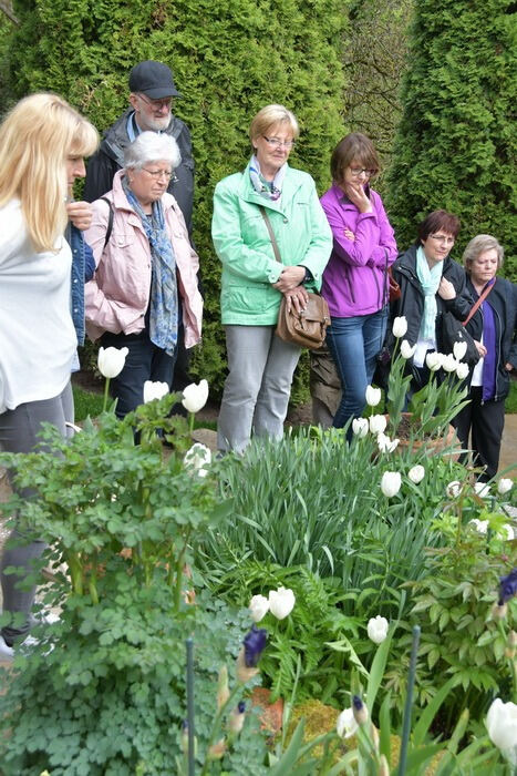 Führung durch das Gartenkunstwerk von Roland Doschka