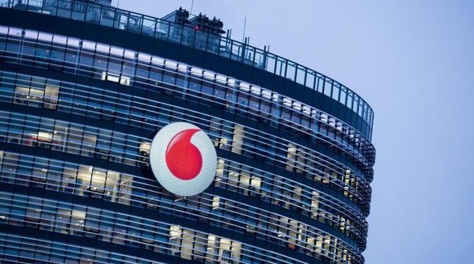 Konzernzentrale von Vodafone Deutschland in Düsseldorf. Foto: Rolf Vennenbernd/Illustration