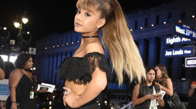 Ariana Grande im August vergangenen Jahres bei der Verleihung der MTV Video Music Awards in New York. Bei einem Konzert der S