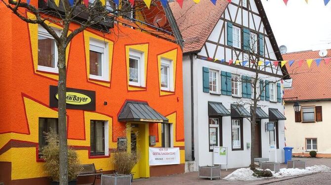 Hayingen buntes Haus