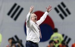 Uli Stielike ist nicht mehr Trainer der Nationalmannschaft Südkoreas. Foto: Jeon Heon-Kyun