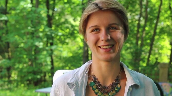 Die Tübinger Studentin Clara Böning wurde für ihren großen persönlichen Einsatz geehrt. FOTO: PR