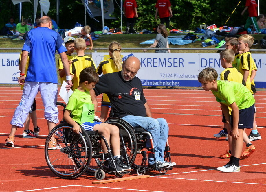 Jugend trainiert für Olympia Juni 2017 Pliezhausen