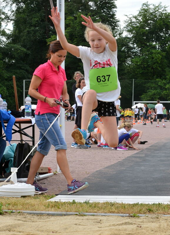 Jugend trainiert für Olympia Juni 2017 Pliezhausen