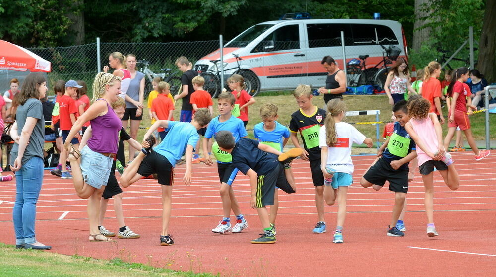 Jugend trainiert für Olympia Juni 2017 Pliezhausen