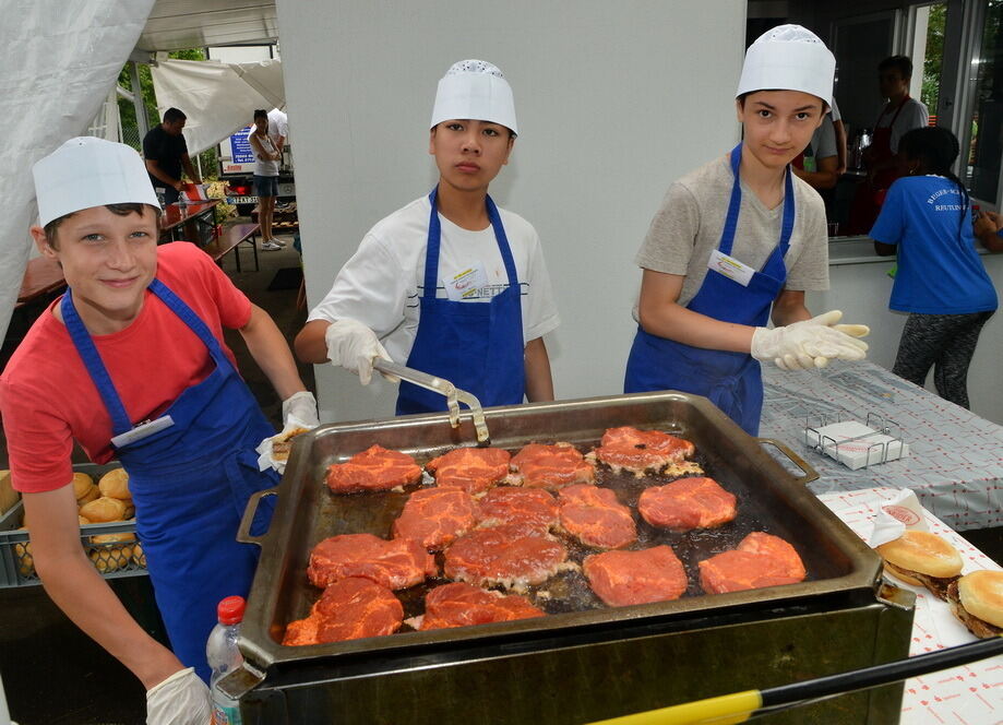 Jugend trainiert für Olympia Juni 2017 Pliezhausen