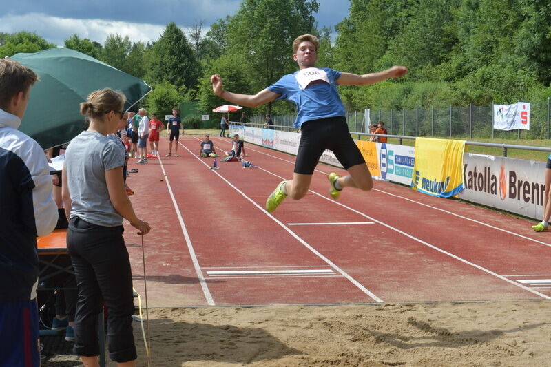 Jugend trainiert für Olympia Juni 2017 Pliezhausen