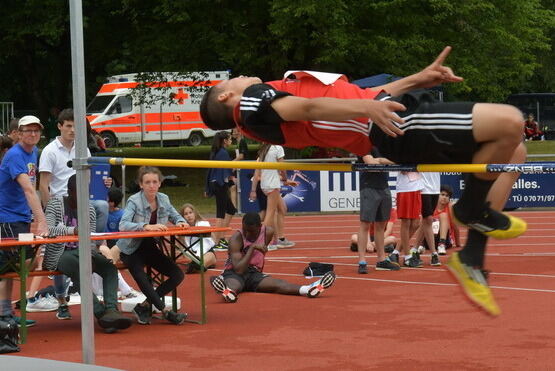 Jugend trainiert für Olympia Juni 2017 Pliezhausen