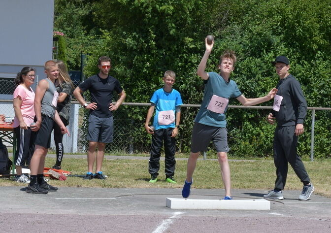 Jugend trainiert für Olympia Juni 2017 Pliezhausen