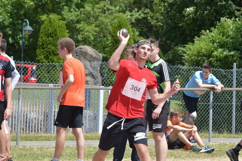 Jugend trainiert für Olympia Juni 2017 Pliezhausen